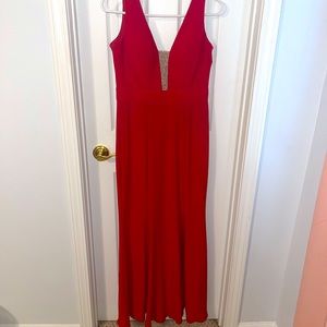 XSCAPE Red Formal Dress. Size 4